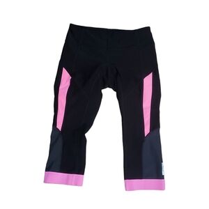 mondetta leggings L Capri Pants Back Zip Pocket Pants Athletic Jogger Wo…